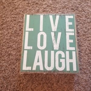 Home decor wooden sign
